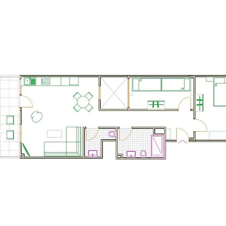 Jasminestay - Two Bedroom With Backyard 아파트