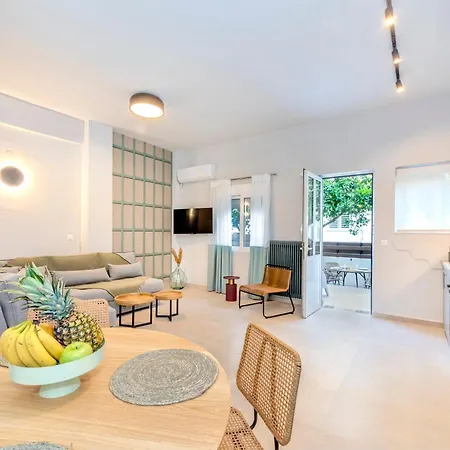 Jasminestay - Two Bedroom With Backyard Apartament Chania (Crete)